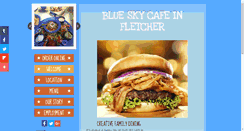 Desktop Screenshot of iloveblueskycafe.com